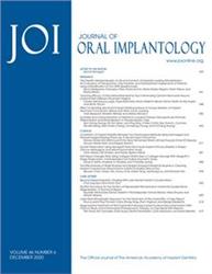 Cover Journal of Oral Implantology