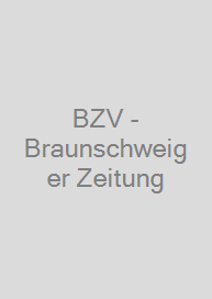 Cover BZV - Braunschweiger Zeitung