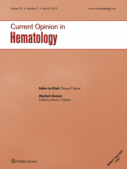 Current Opinion in Hematology