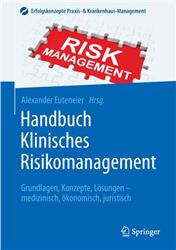 Cover Handbuch Klinisches Risikomanagement