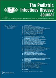 Cover Pediatric Infectious Disease Journal