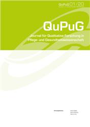 Cover QuPuG - Journal für Qualitative Forschung in Pflege- und Gesundheitswissenschaft
