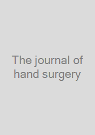 Cover The journal of hand surgery	