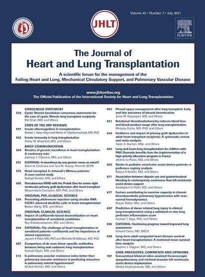 Journal of Heart and Lung Transplantation