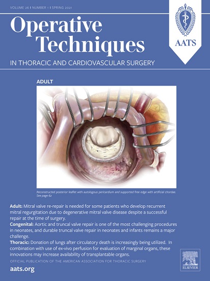 Operative Techniques in Thoracic and Cardiovascular Surgery