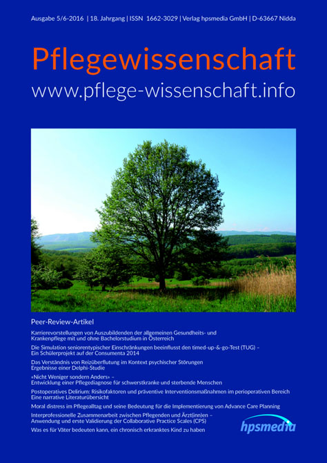 Pflegewissenschaft