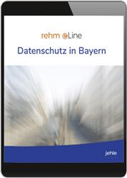 Cover Datenschutz in Bayern (Online-Datenbank)