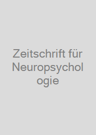 Zeitschrift für Neuropsychologie