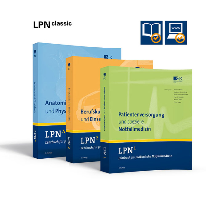 LPN - Lehrbuch für präklinische Notfallmedizin CLASSIC Gesamtwerk