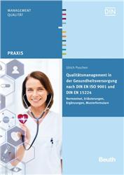 Cover Qualitätsmanagement in der Gesundheitsversorgung nach DIN EN ISO 9001 und DIN EN 15224