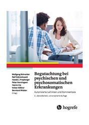 Cover Begutachtung bei psychischen und psychosomatischen Erkrankungen