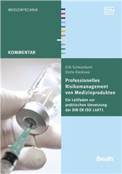 Cover Professionelles Risikomanagement von Medizinprodukten