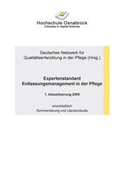 Cover Expertenstandard Entlassungsmanagement in der Pflege