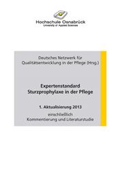 Cover Expertenstandard Sturzprophylaxe in der Pflege