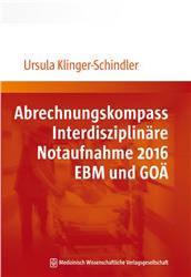 Cover Abrechnungskompass Interdisziplinäre Notaufnahme 2016. EBM und GOÄ