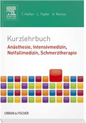 Cover Kurzlehrbuch  Anästhesie, Intensivmedizin, Notfallmedizin, Schmerztherapie
