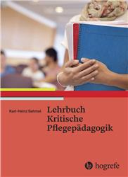 Cover Lehrbuch kritische Pflegepädagogik