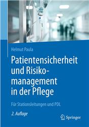 Cover Patientensicherheit und Risikomanagement in der Pflege