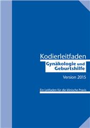 Cover Kodierleitfaden Gynäkologie und Geburtshilfe 2015