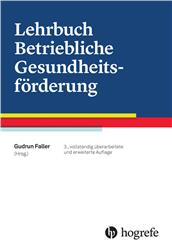 Cover Lehrbuch Betriebliche Gesundheitsförderung