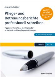 Cover Pflege- und Betreuungsberichte professionell schreiben