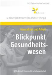 Cover Gesundheit und Arbeit - Blickpunkt Gesundheitswesen