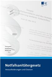 Cover Notfallsanitätergesetz (NotSanG)