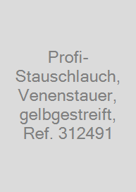 Cover Profi-Stauschlauch, Venenstauer, gelbgestreift, Ref. 312491