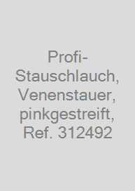Cover Profi-Stauschlauch, Venenstauer, pinkgestreift, Ref. 312492