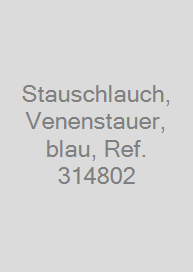 Cover Stauschlauch, Venenstauer, blau, Ref. 314802