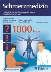 Cover Schmerzmedizin - 1000 Fragen