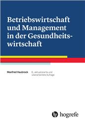 Cover Betriebswirtschaft und Management in der Gesundheitswirtschaft