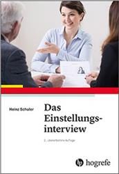 Cover Das Einstellungsinterview