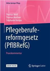 Cover Pflegeberufereformgesetz (PflBRefG)