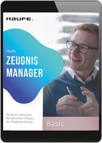 Haufe Zeugnis Manager Basic Online-Datenbank