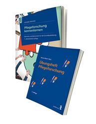 Cover Lernpaket Lehrbuch Pflegeforschung kennenlernen + Übungsheft