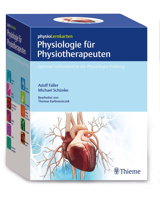 physioLernkarten - Physiologie für Physiotherapeuten