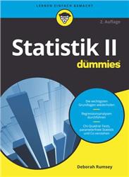 Cover Statistik II für Dummies