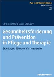 Cover Gesundheitsförderung und Prävention in Pflege und Therapie