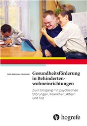Cover Gesundheitsförderung in Behindertenwohneinrichtungen