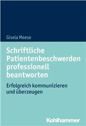 Cover Schriftliche Patientenbeschwerden professionell beantworten