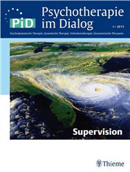 Cover Psychotherapie im Dialog - Supervision