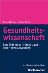 Cover Gesundheitswissenschaft