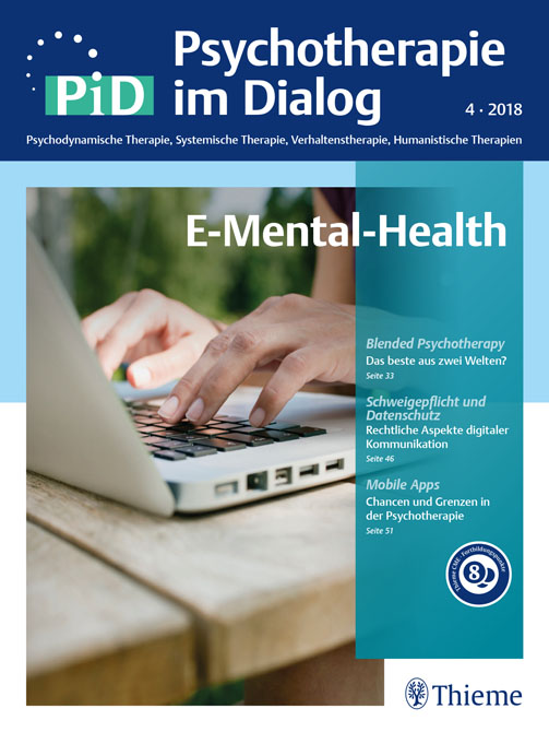 PiD - Psychotherapie im Dialog: E-Mental-Health