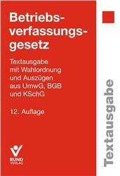 Cover Betriebsverfassungsgesetz