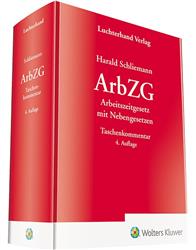 Cover ArbZG - Arbeitszeitgesetz mit Nebengesetzen - Kommentar
