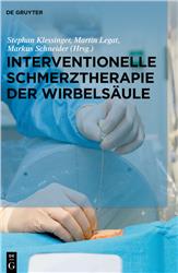 Cover Interventionelle Schmerztherapie der Wirbelsäule