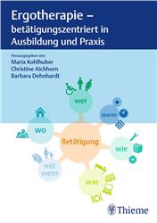 Cover Ergotherapie - betätigungszentriert in Ausbildung und Praxis