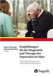 Cover Empfehlungen für die Diagnostik und Therapie der Depression im Alter