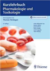 Cover Kurzlehrbuch Pharmakologie und Toxikologie